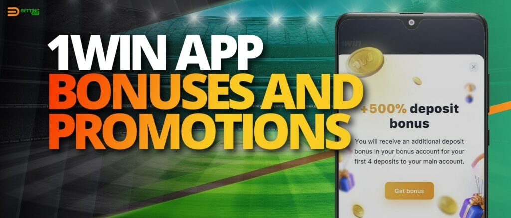 Bonus offers available in 1Win india app
