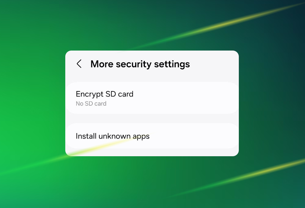 Step 1 of installing the Cricbaba app on Android.