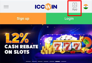 Download the ICCWIN APK file from the official website.
