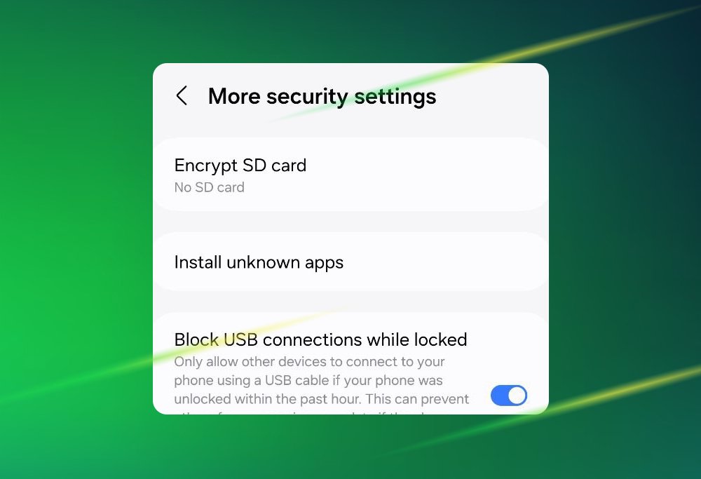 GGbet APK installation step 4 — enable unknown sources in Android settings.