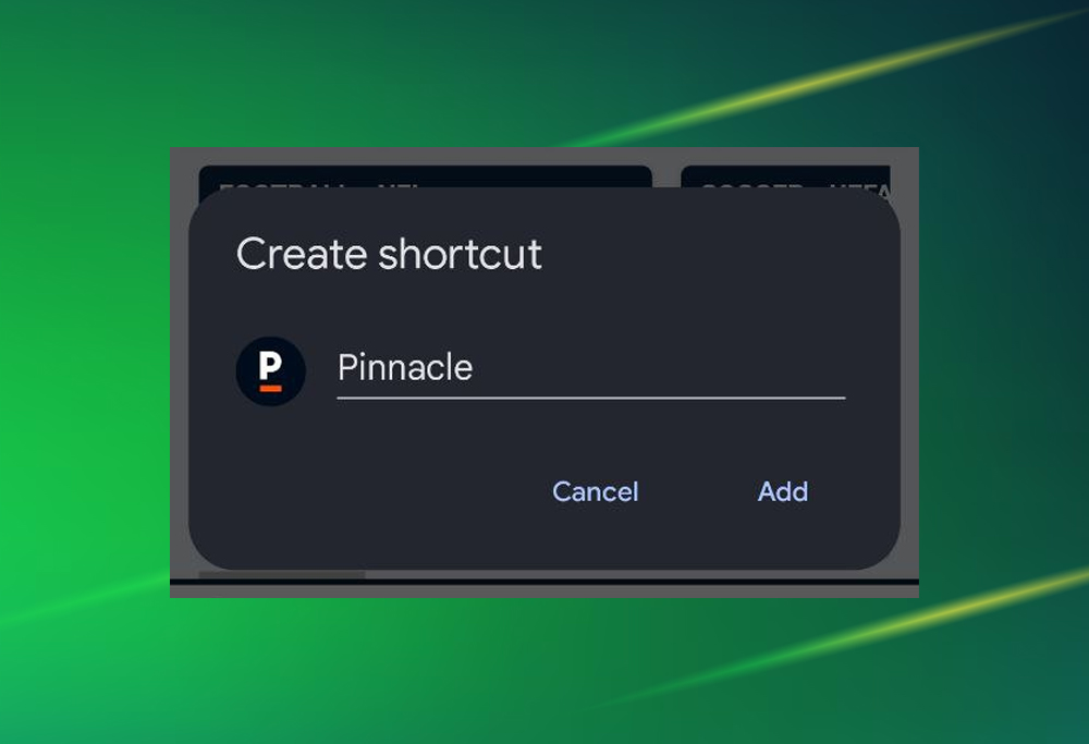 Step 4 – Create a Shortcut