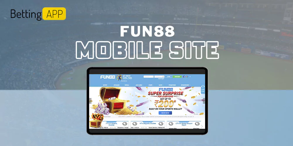 Fun88 mobiles ite