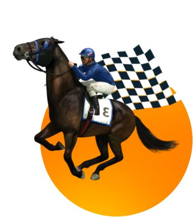 Horse racing betting apps logo.