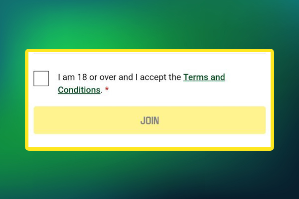 Step 3: Confirm your age and accept the terms before downloading the Unibet APK.