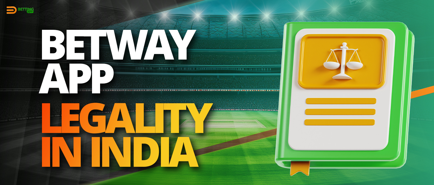Legality of sports betting on the Betway India app