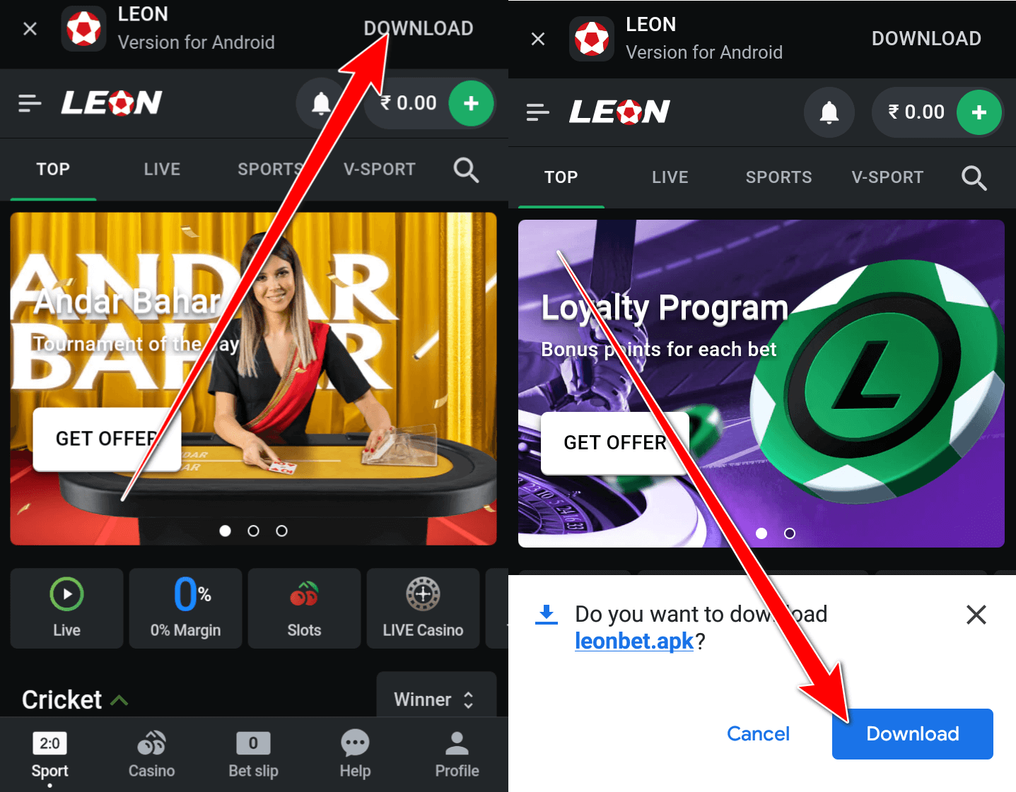 leon india download
