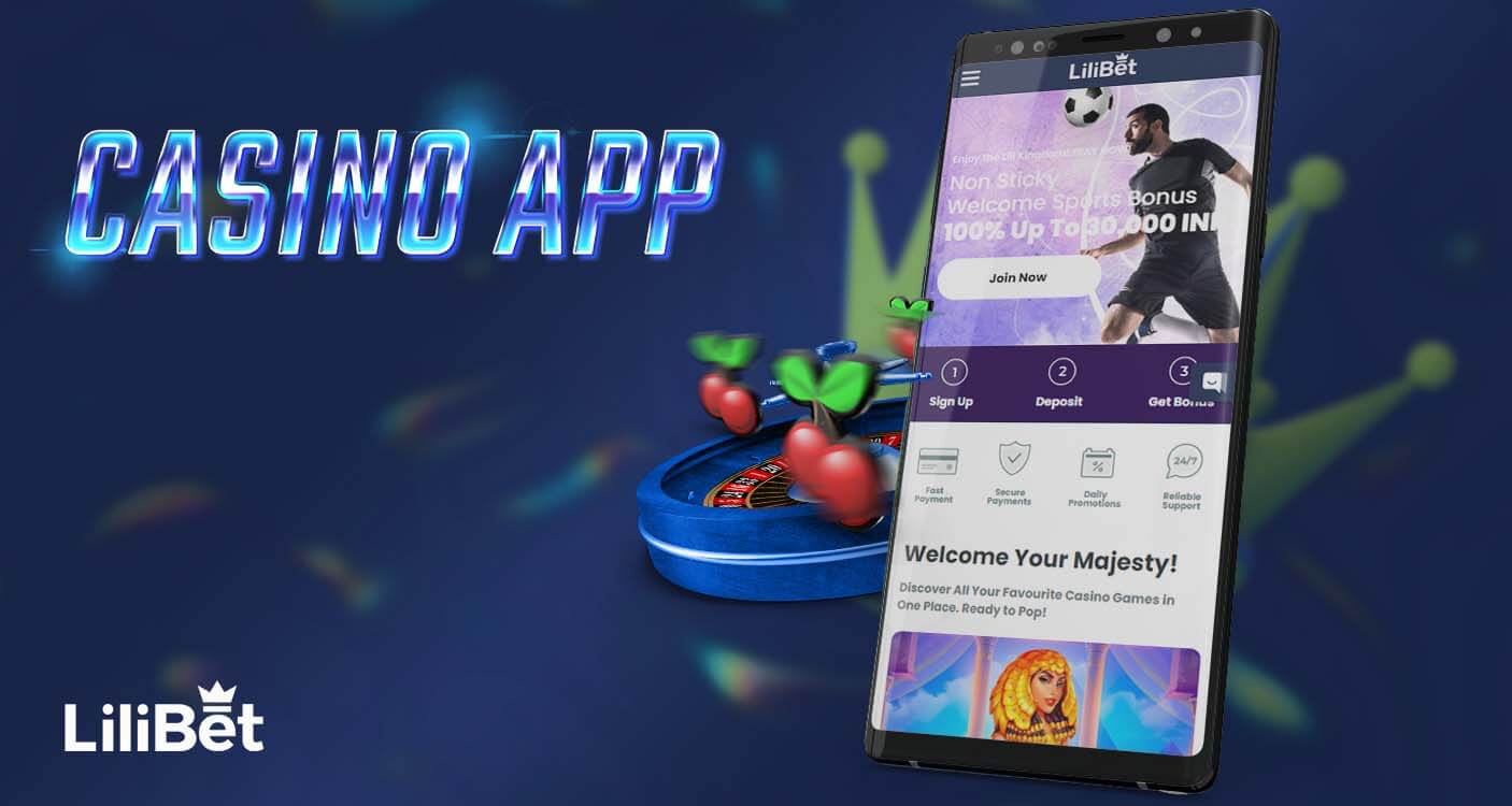 Casino app on Lilibet.