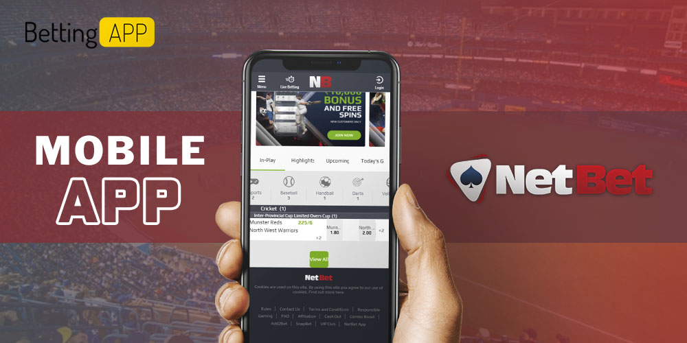 Netbet mobile app