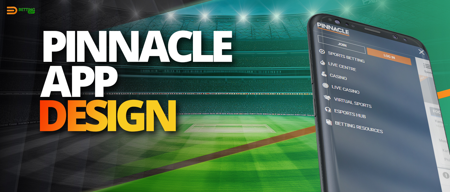 Design and functionality features of the Pinnacle app 