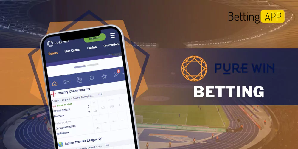 Purewin app betting