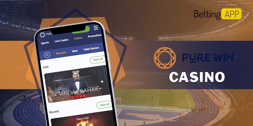 Purewin app casino