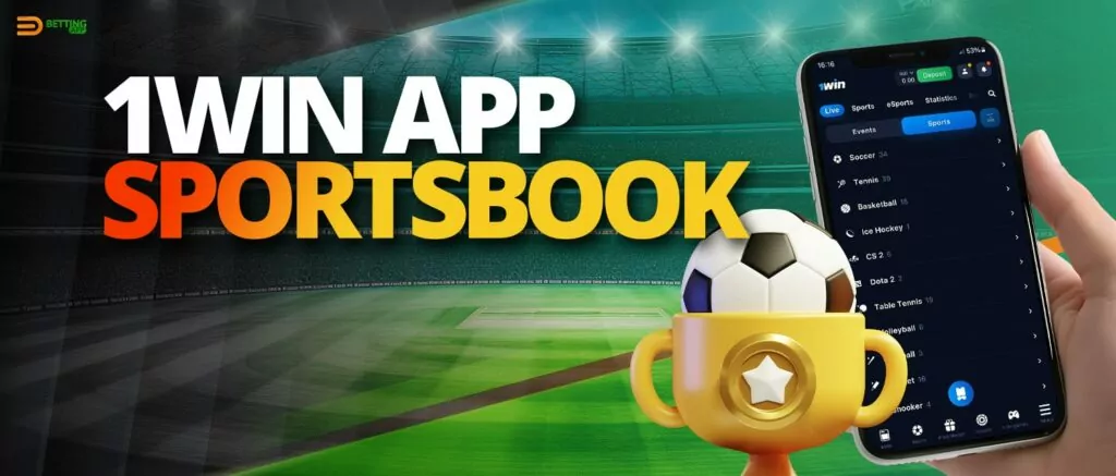 Selection of sports available for betting in the 1Win app 