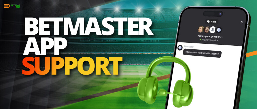 Online support service in Betmaster mobile app India