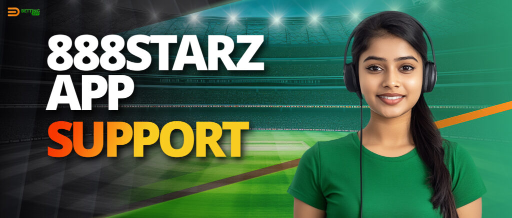 Support service at 888Starz online casino app 