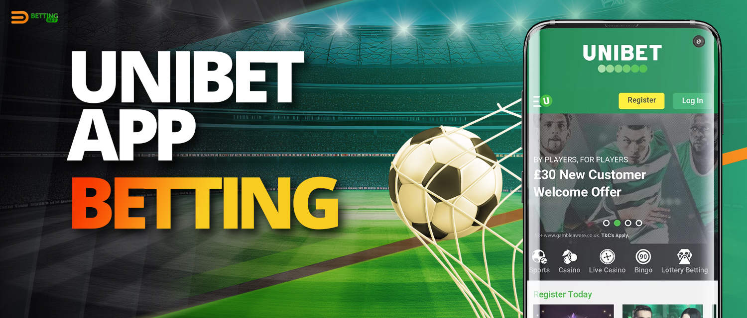Sports betting on Unibet mobile app India