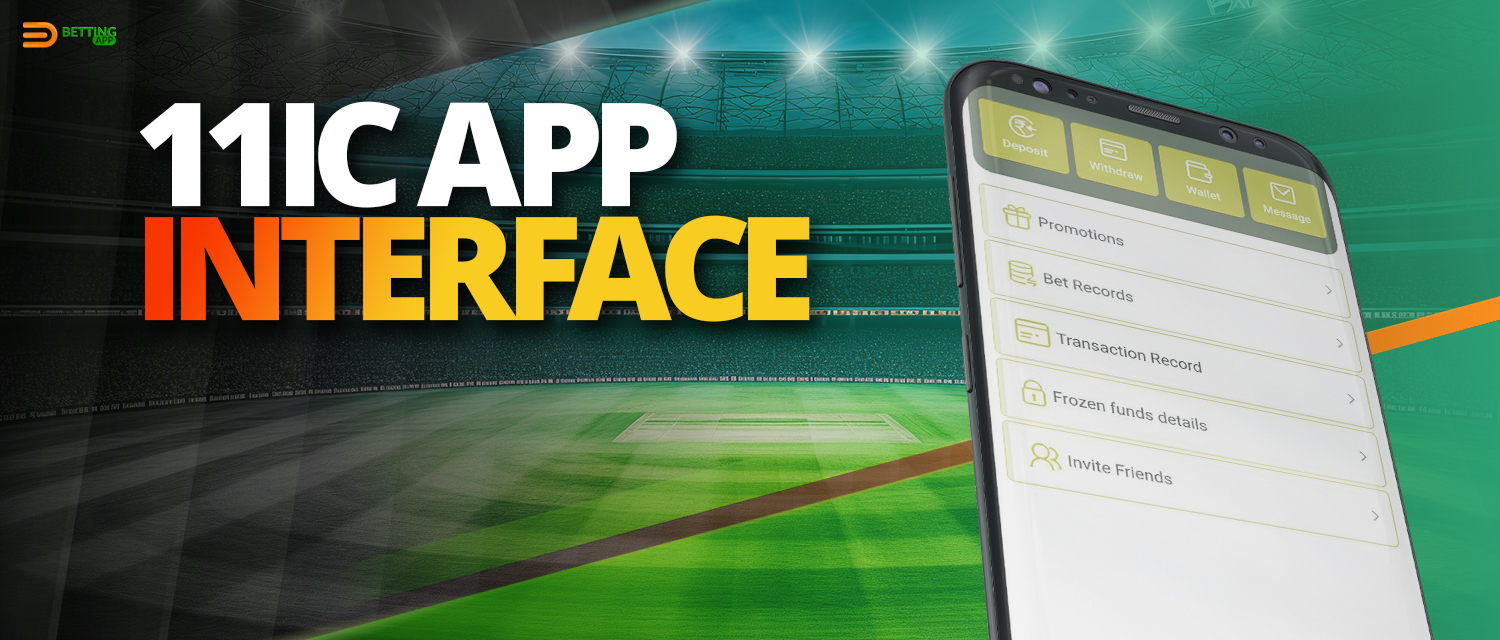 Online casino interface 11ic india